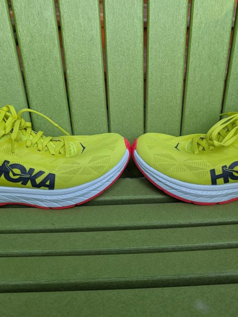 Hoka Carbon X2 Women's 9.5 - Bright Yellow